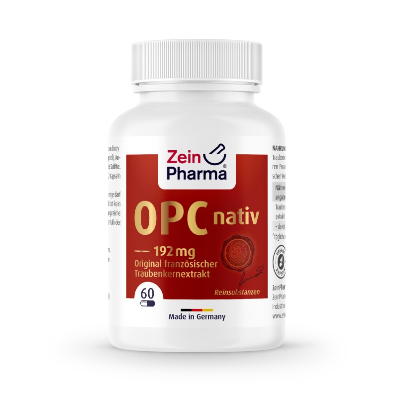 ZEINPHARMA OPC nativ 192 mg kapsulės N60