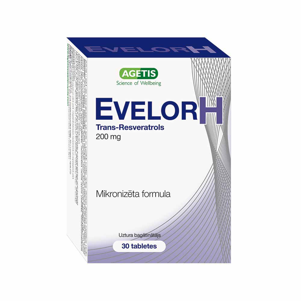 EVELOR H tabletės N30