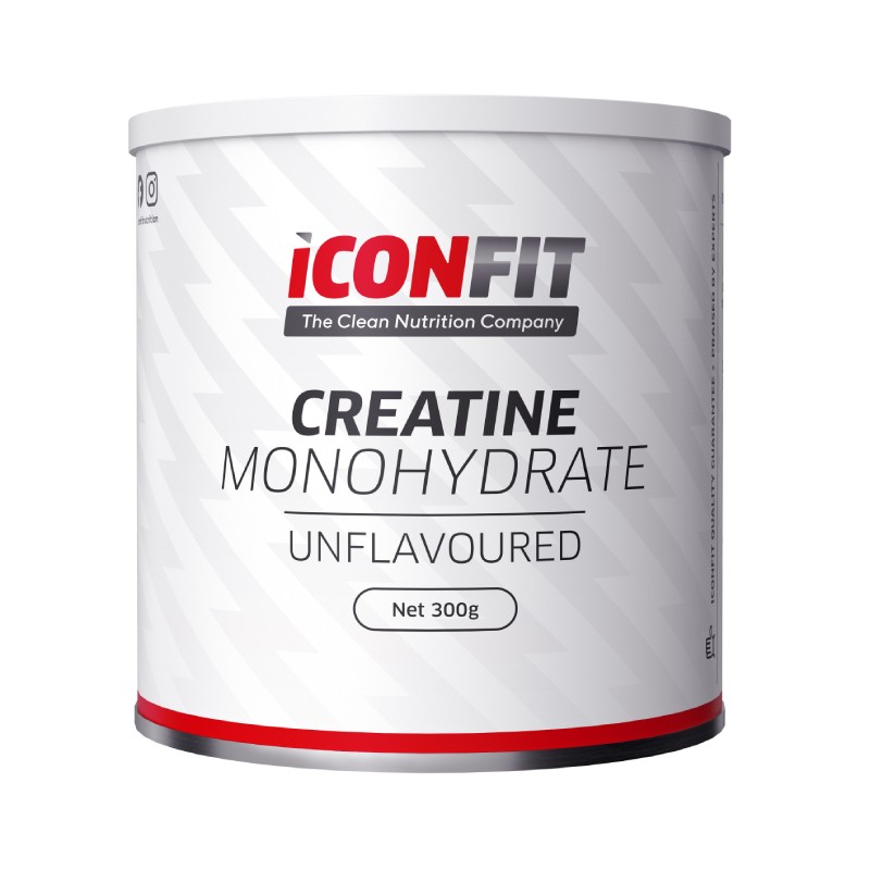 Iconfit kreatino monohidratas - be skonio miltelių 300 g