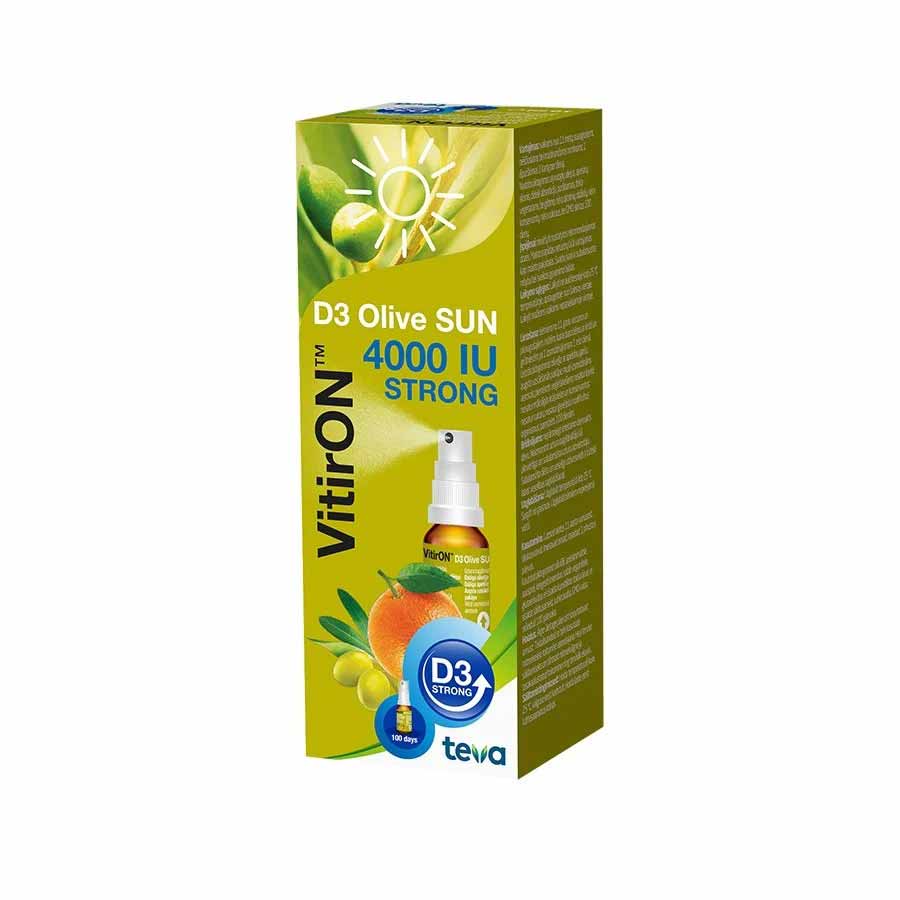 VITIRON D3 Olive Sun 4000 IU Strong purškalas 10 ml