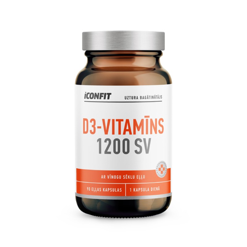 Iconfit D3 vitamino 1200 SV kapsulė N90