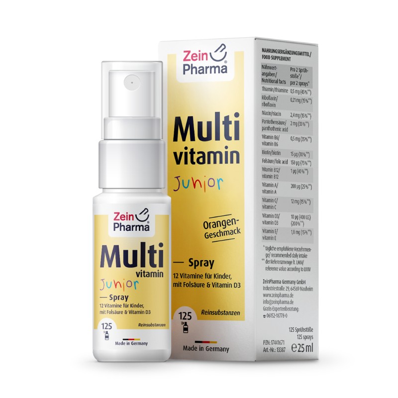 ZEINPHARMA Multivitamin Junior Spray purškalas 25 ml