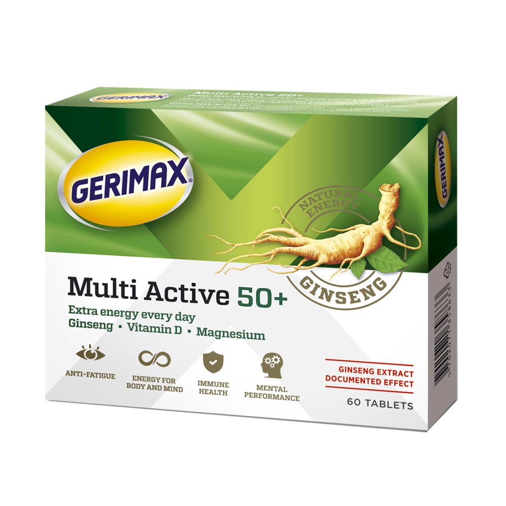 GERIMAX Multi Active 50+ tabletės N60