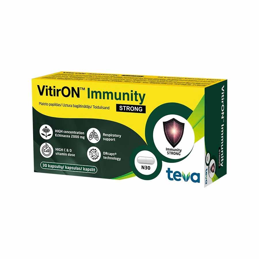 VITIRON Immunity Strong kapsulės N30