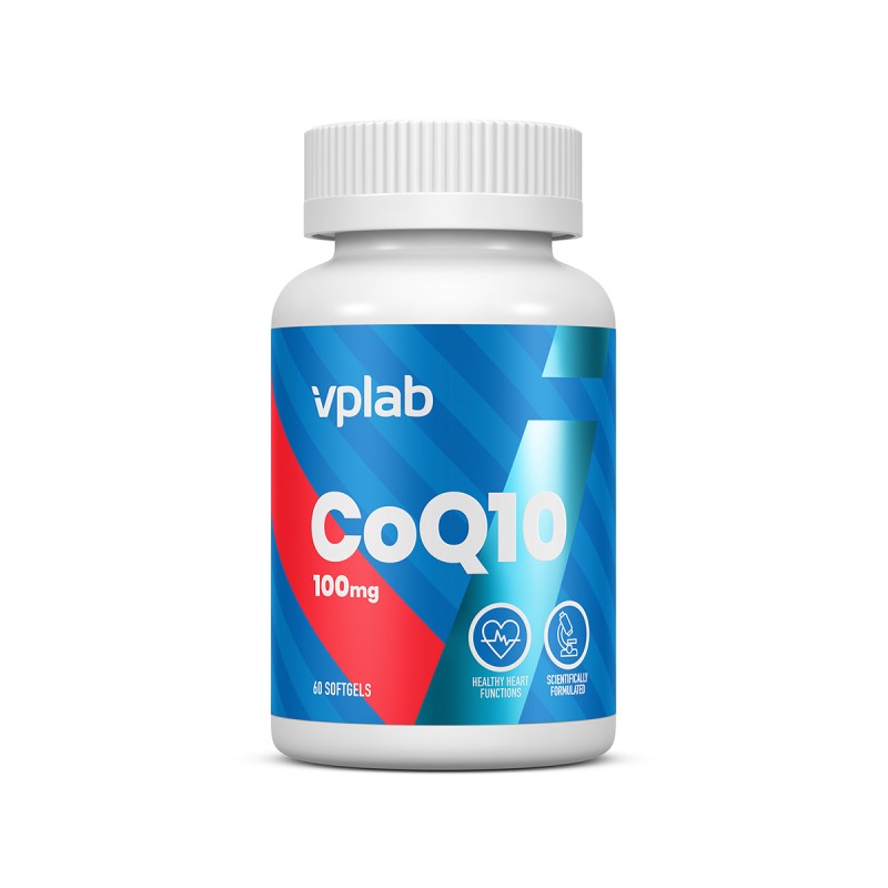 VPLAB CoQ10 100 mg minkštos kapsulės N60