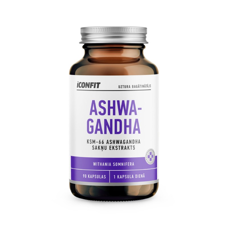 Iconfit Ashwagandha kapsulės N90