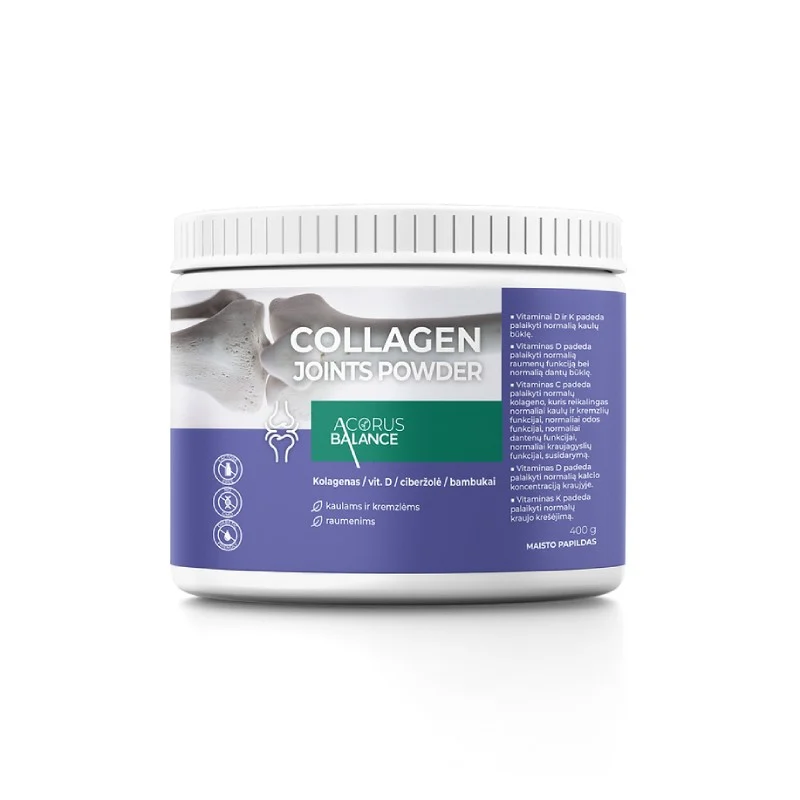 ACORUS BALANCE Collagen Joints milteliai 400 g