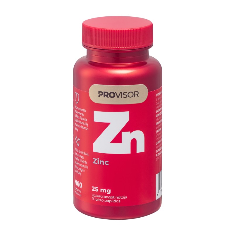 Provisor Cink 25 mg N60 tabletės