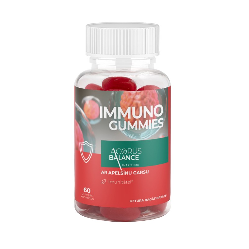 ACORUS BALANCE Immuno kramtomosios pastilės N60