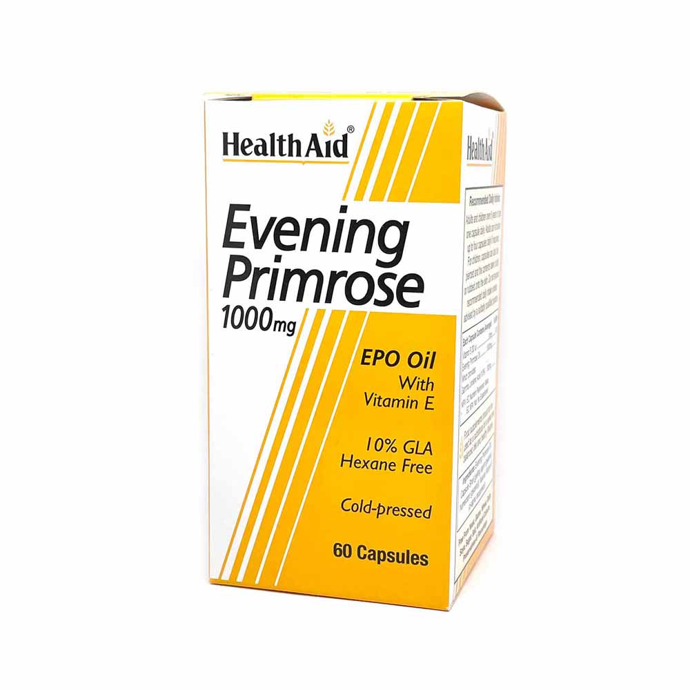 HealthAid Evening Primrose Oil 1000mg kapsulės N60