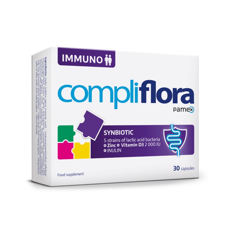 Kompliflora imuno kapsulės N30