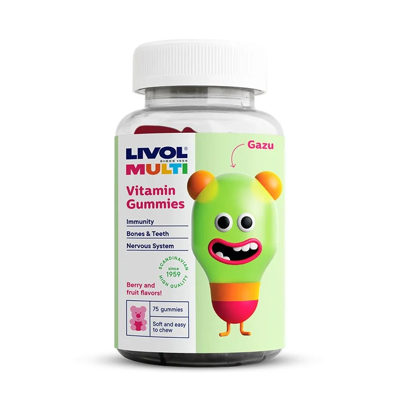 Livol Multi Vitamin turi uogų ir vaisių N75 skonį