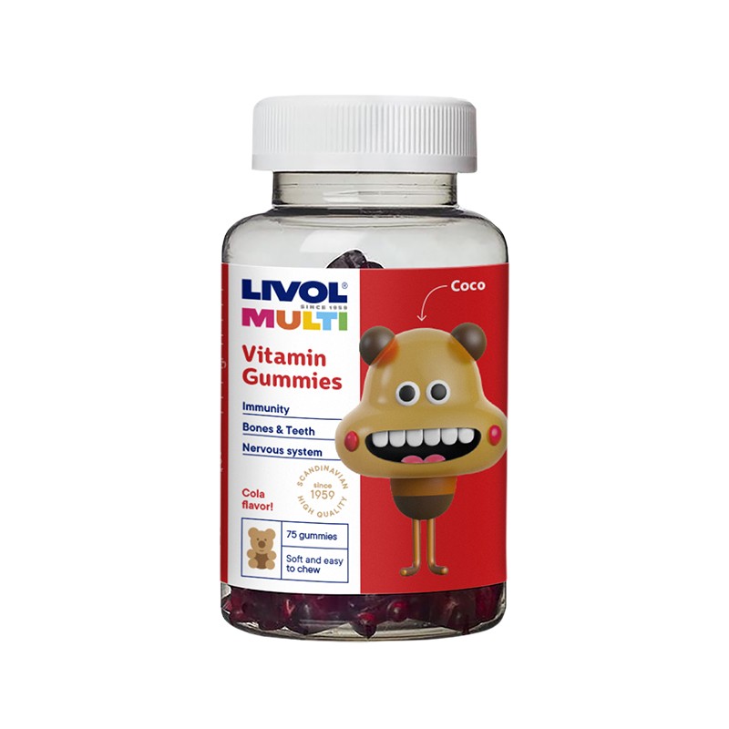 Livol Multi Vitamin su Cola N75 skoniu