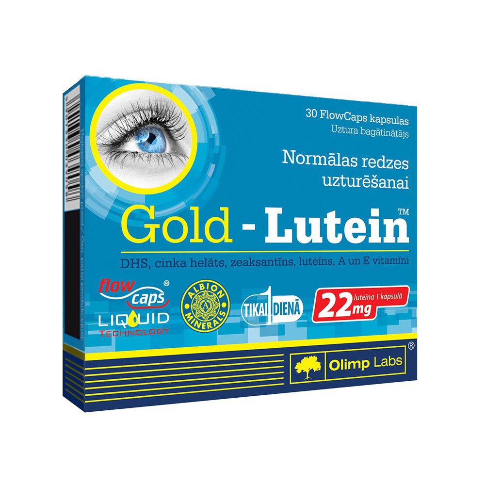 OLIMP LABS Gold-Lutein kapsulės N30