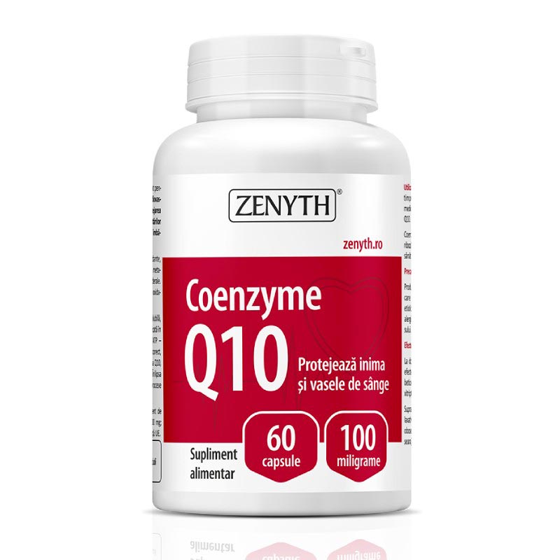 ZENYTH Coenzyme Q10 100 mg kapsulės N60