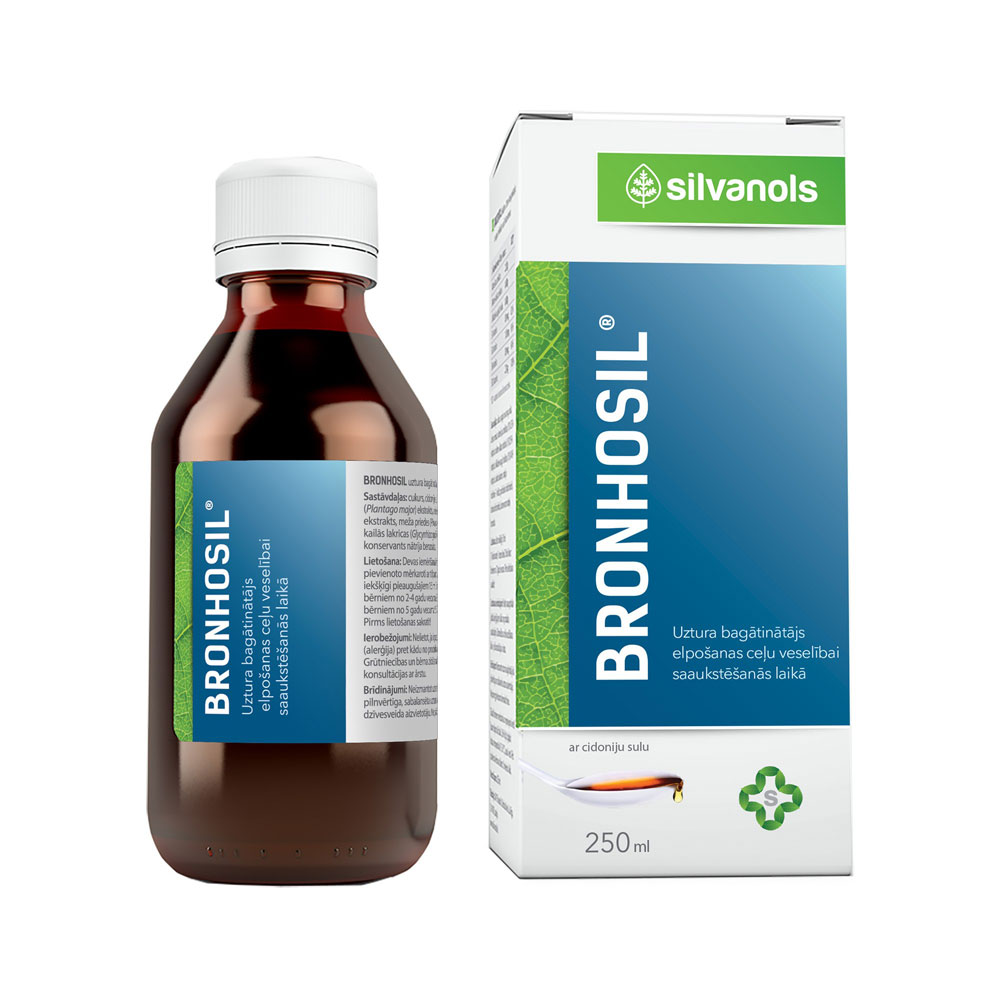 BRONHOSIL balzamas 250 ml