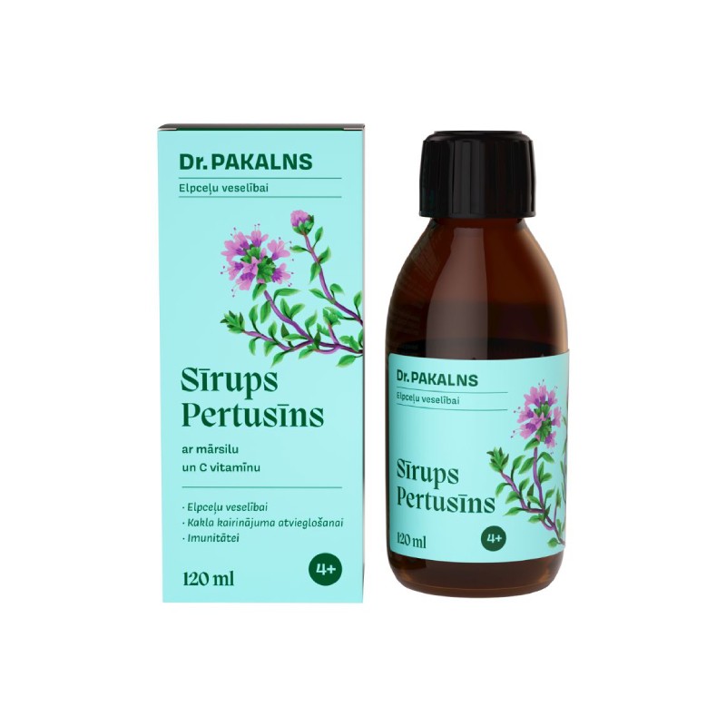 DR. PAKALNS Pertusins ​​sirupas 120 ml