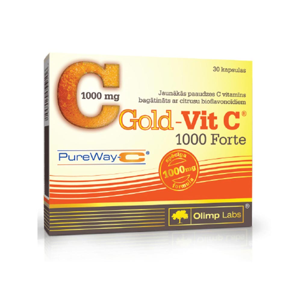 OLIMP LABS Gold-Vit C 1000 Forte kapsulės N30