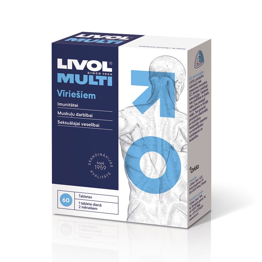 Livol Multi for Men N60 tabletės