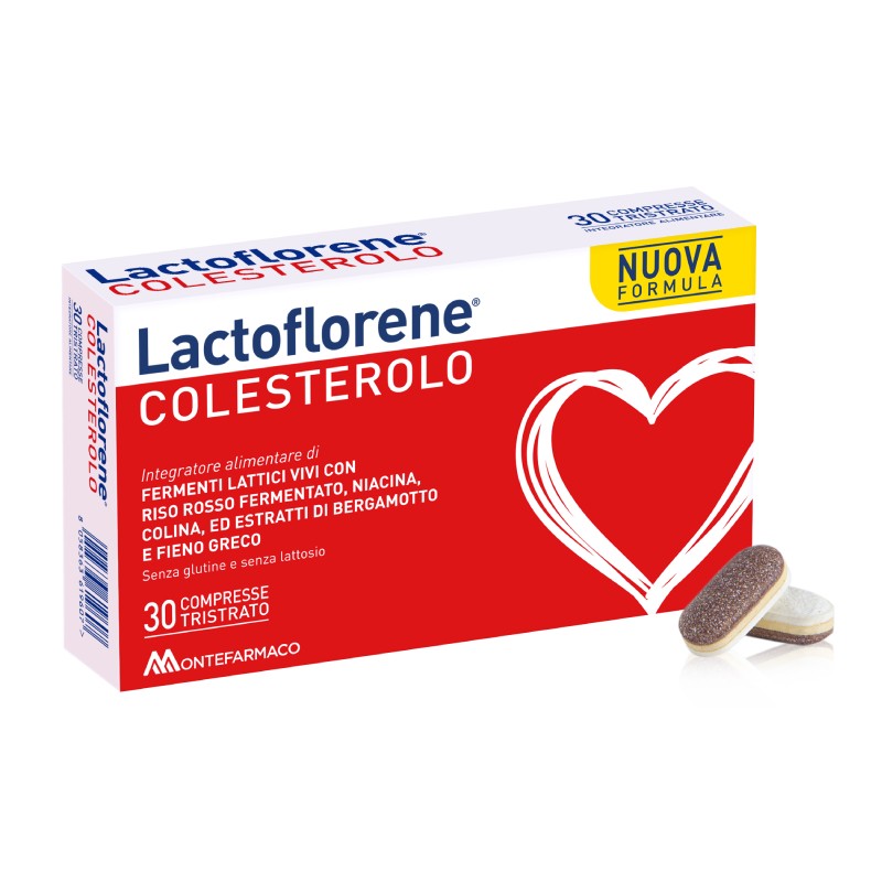 LACTOFLORENE Colesterolo tabletės N30