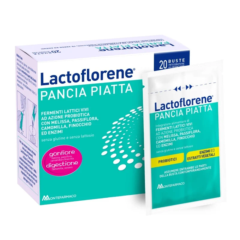 LACTOFLORENE Pancia Piatta milteliai N20