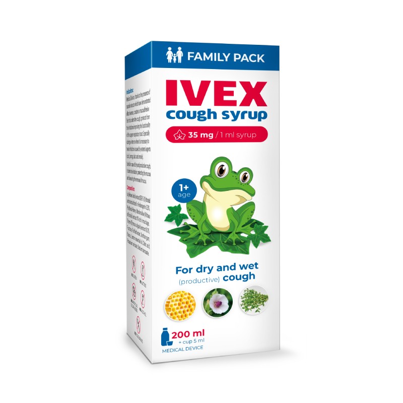 IVEX Sirupas nuo kosulio 200 ml