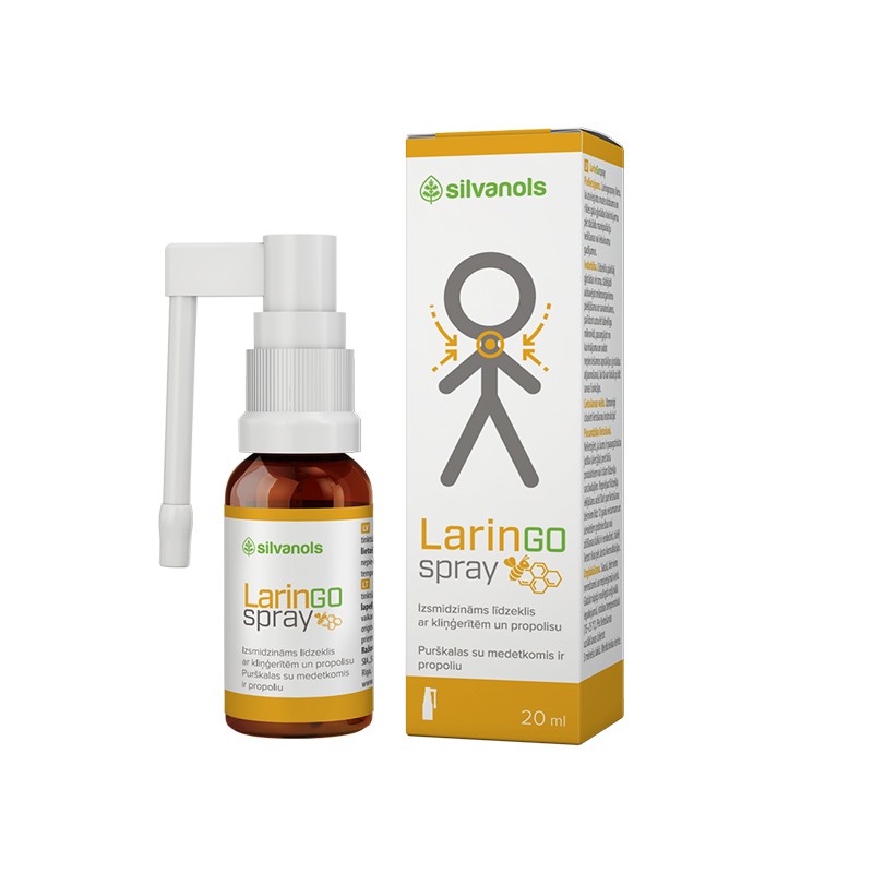 LARINGOSPRAY purškiklis 20 ml