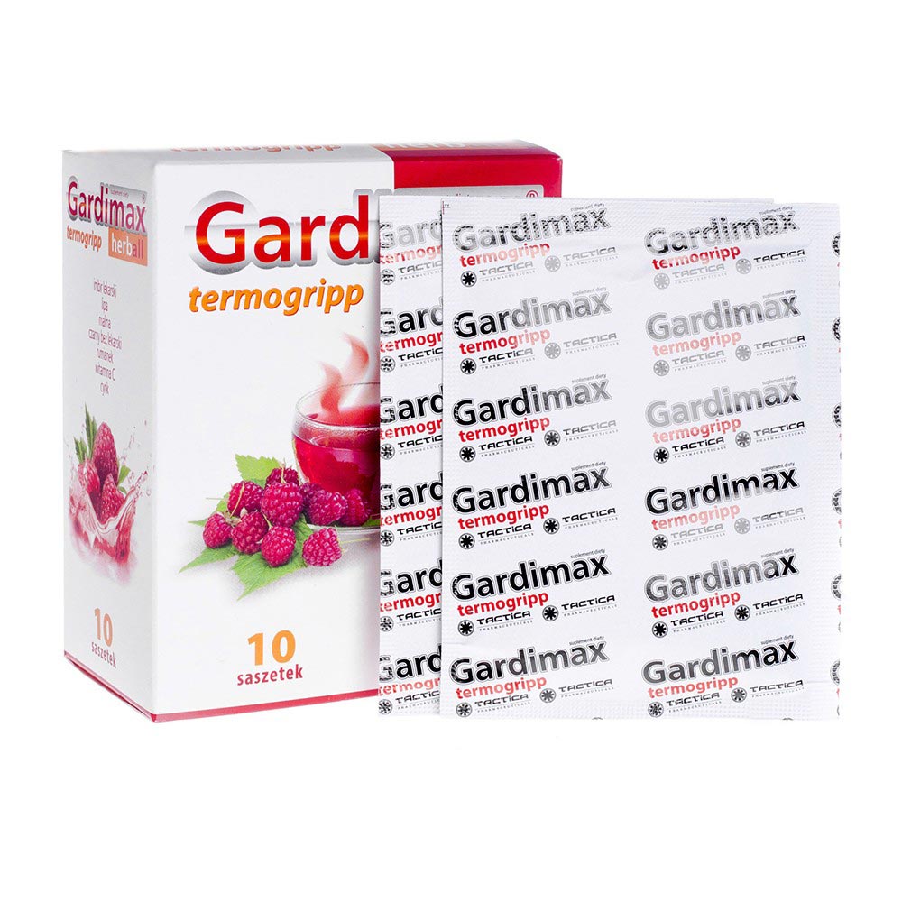 GARDIMAX Termogripp 8 g milteliai N10