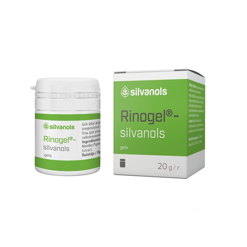 RINOGEL-SILVANOLS gelis 20 g