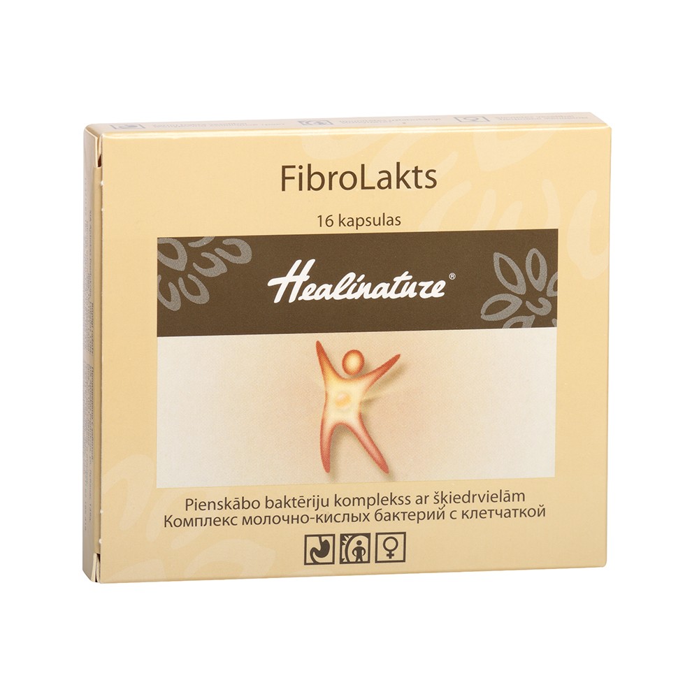 APTIEKAS PRODUKCIJA Healinature Fibrolakts kapsulės N16