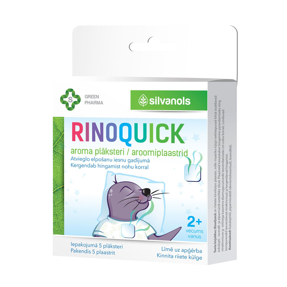 RINOQUICK Aromatiniai pleistrai N5