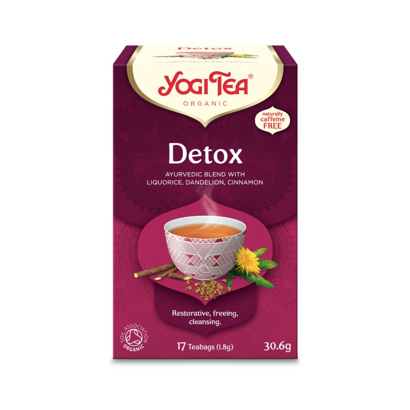 YOGI TEA Detox arbata, skirta organizmo valymui N17