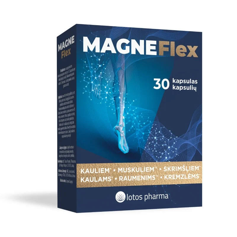 MAGNEFLEX kapsulės N30