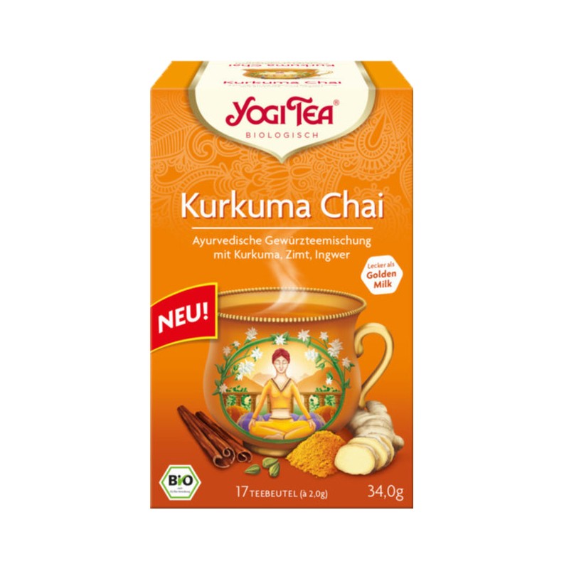 YOGI TEA Ciberžolės arbata N17