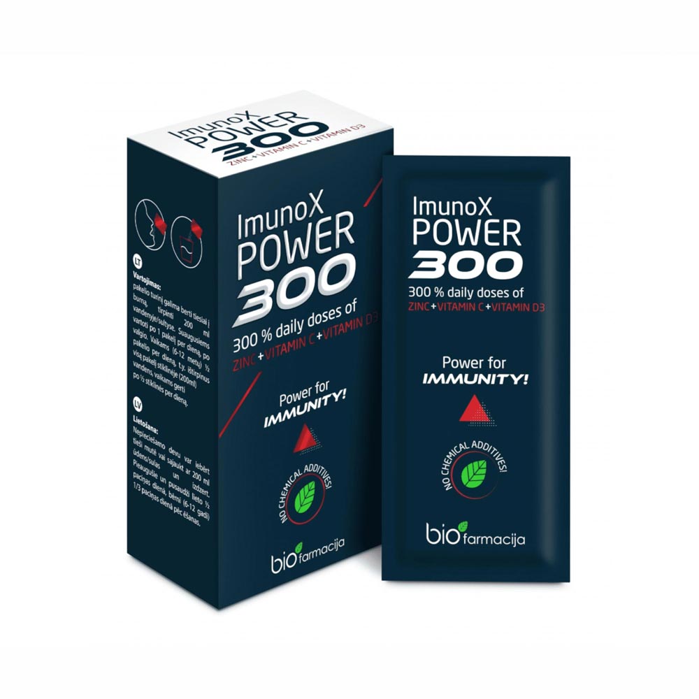 BIOFARMACIJA Imunox Power 300 milteliai N14