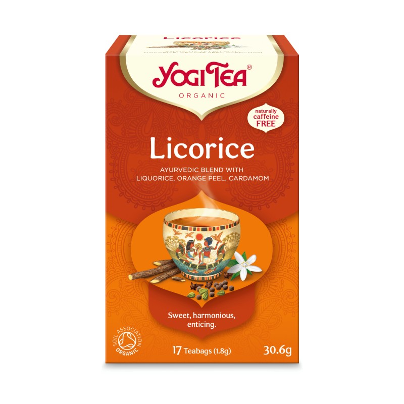 YOGI TEA Saldymedžio arbata N17