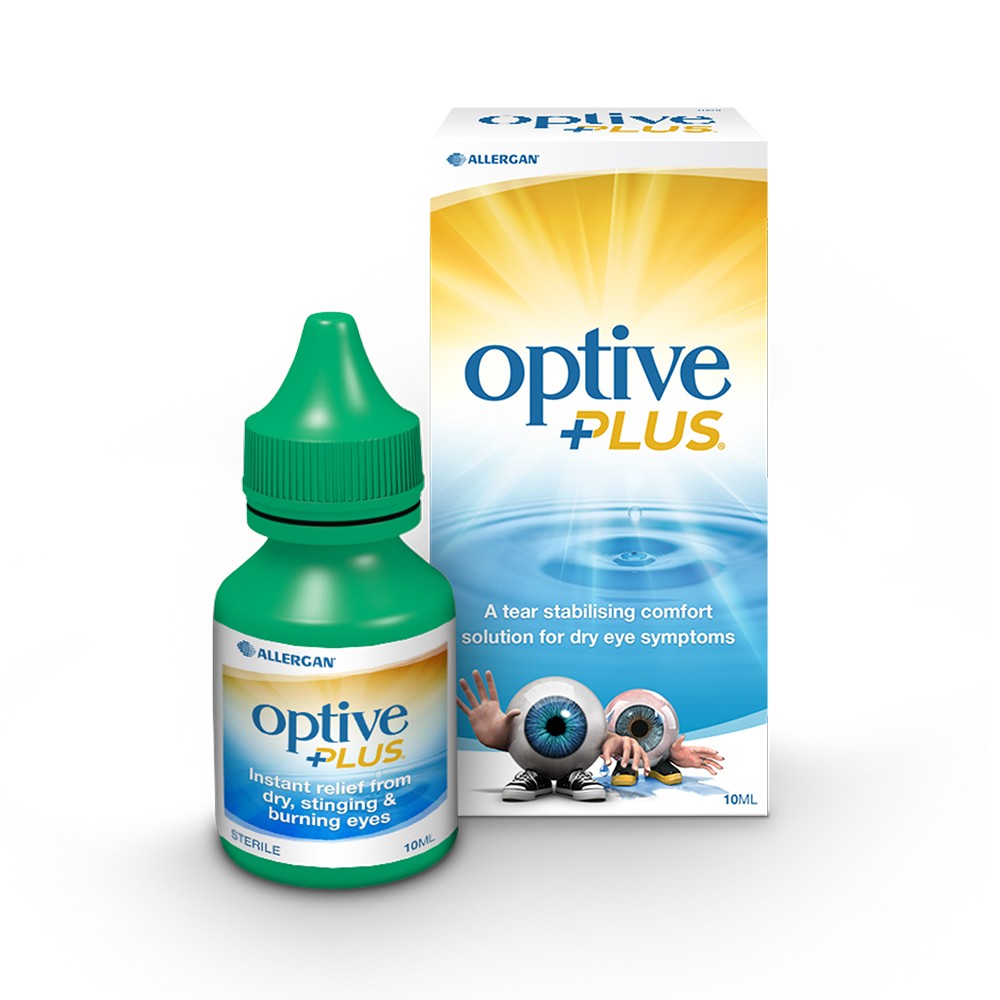 OPTIVE Plus akių lašai 10 ml