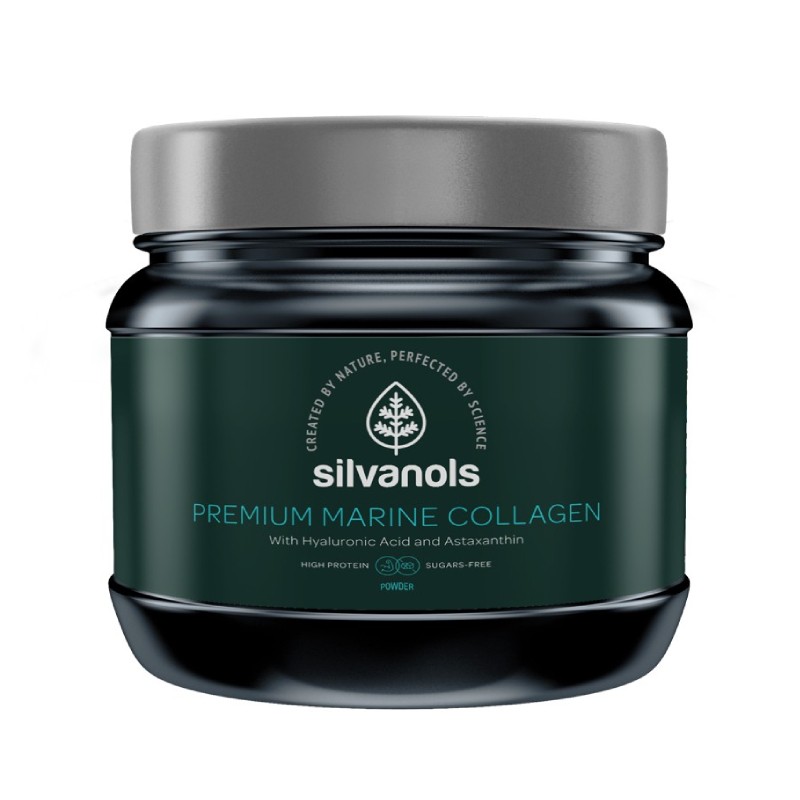 SILVANOLS Premium Marine Collagen milteliai 400 g