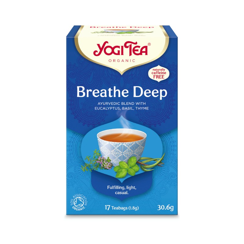 YOGI TEA Arbata lengvesniam kvėpavimui N17