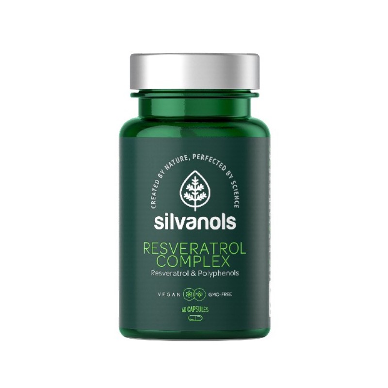 SILVANOLS Resveratrol Complex kapsulės N60