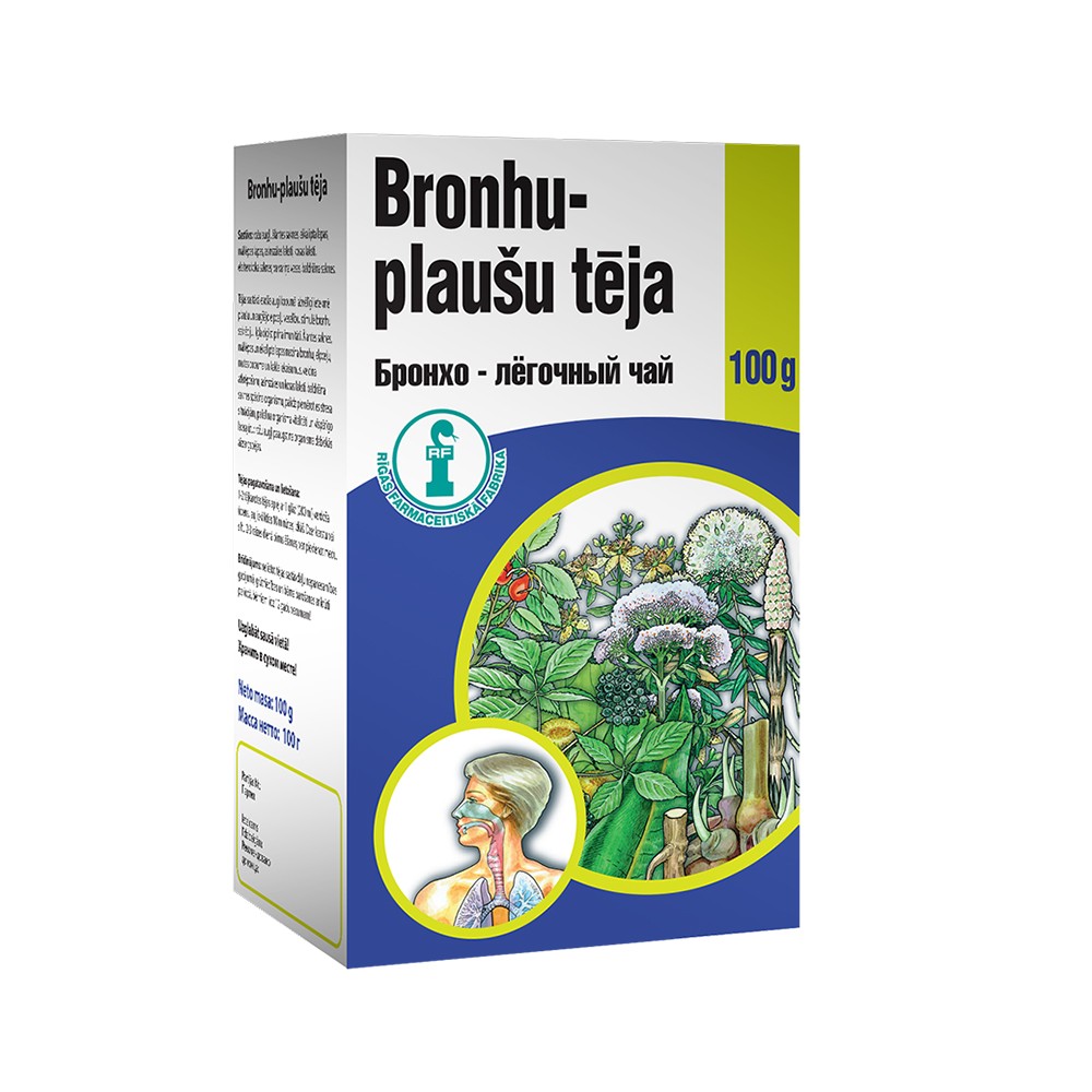 RFF Broncho-plaučių arbata 100 g