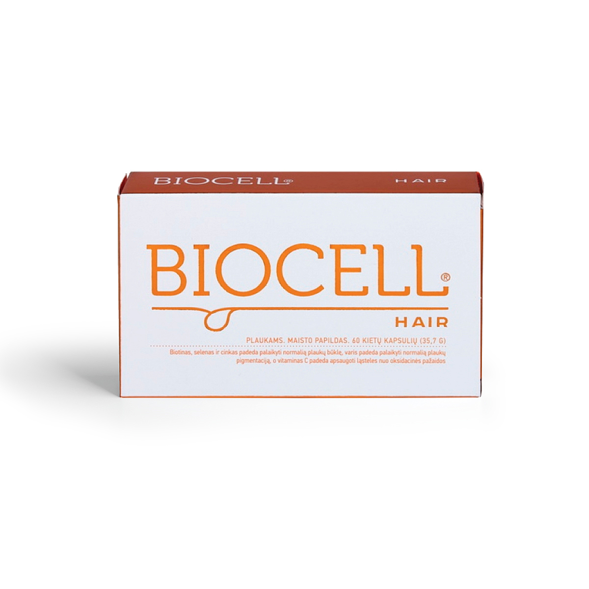 BIOCELL Hair vitaminai plaukams / AKCIJA 1+1