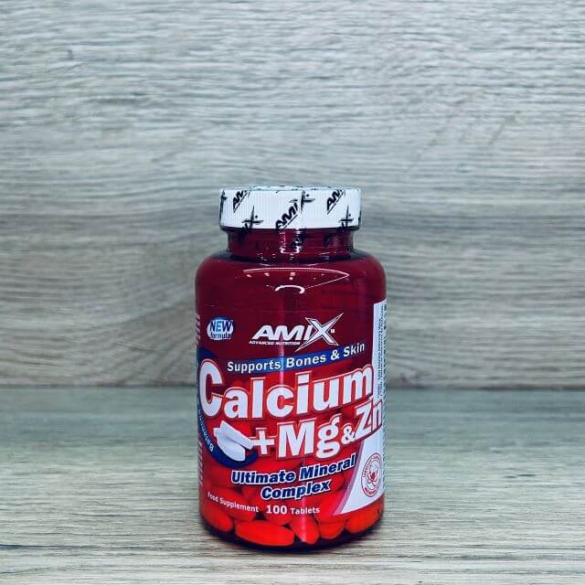 Amix Calcium + Mg & Zn - 100 tabl.