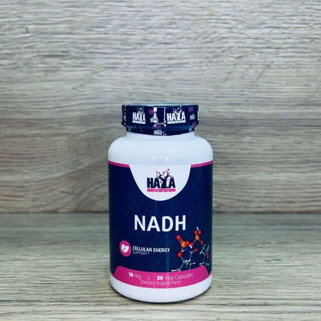 Haya Labs NADH (B-nikotinamido adenino dinukleotidas) - 30 kaps.