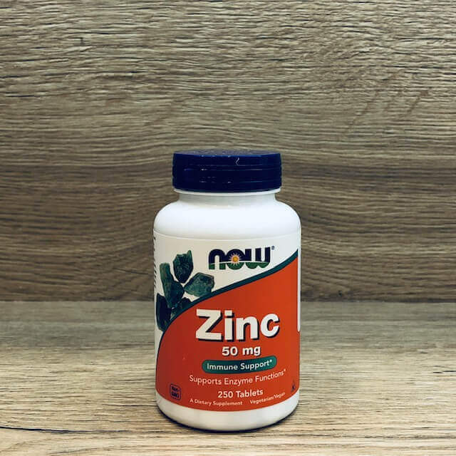 Now Foods Zinc 50mg - 250 tabl.