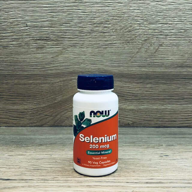 Now Foods Selenium 200mcg - 90 veg. kaps.