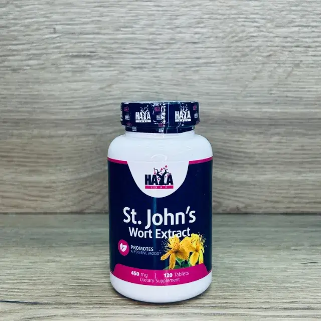 Haya Labs St. John's Wort Extract - 120 tabl.