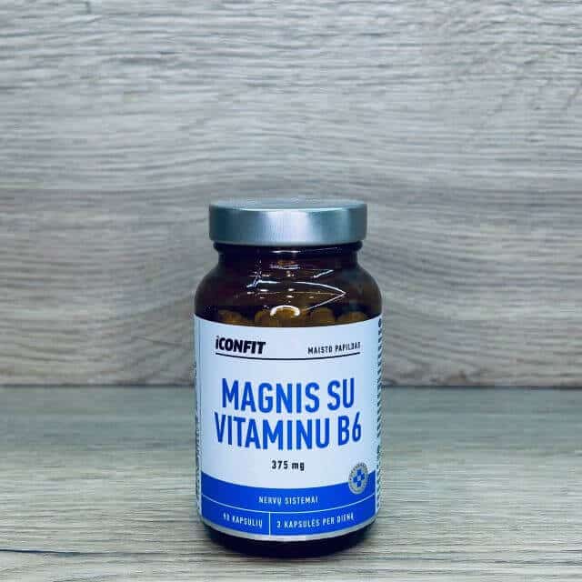 Iconfit Magnis su Vitaminu B6 - 90 kaps.