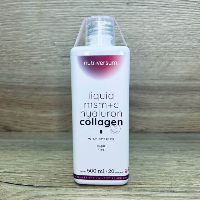 Nutriversum Liquid MSM+C Hyaluron Collagen - 500ml