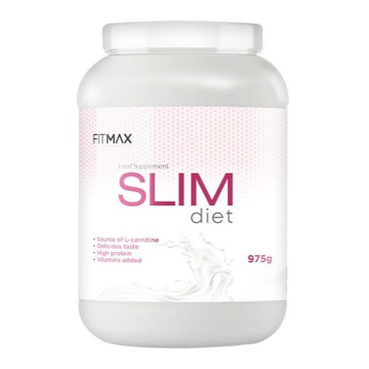 FITMAX Slim Diet - 975g Bananas/braškė